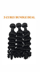 3 CURLY BUNDLE DEAL